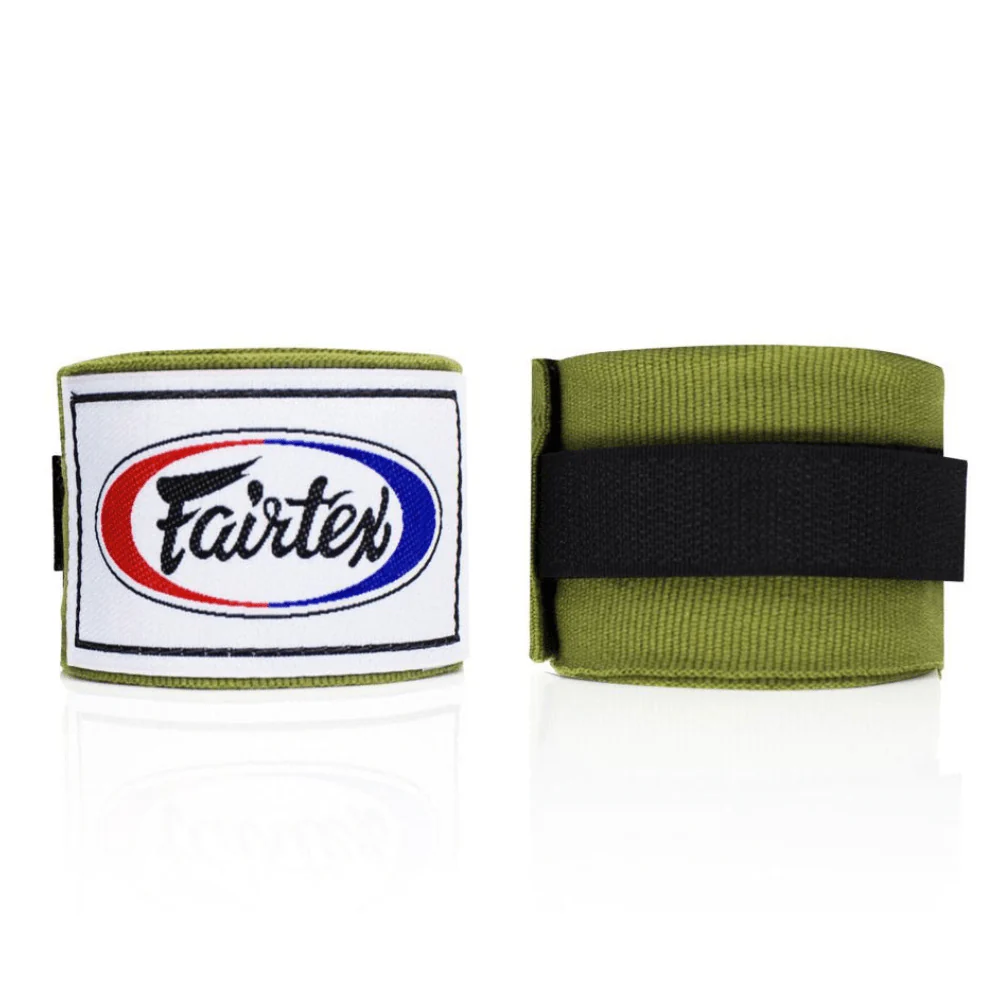 Fairtex HW2 Cotton Hand Wraps Green