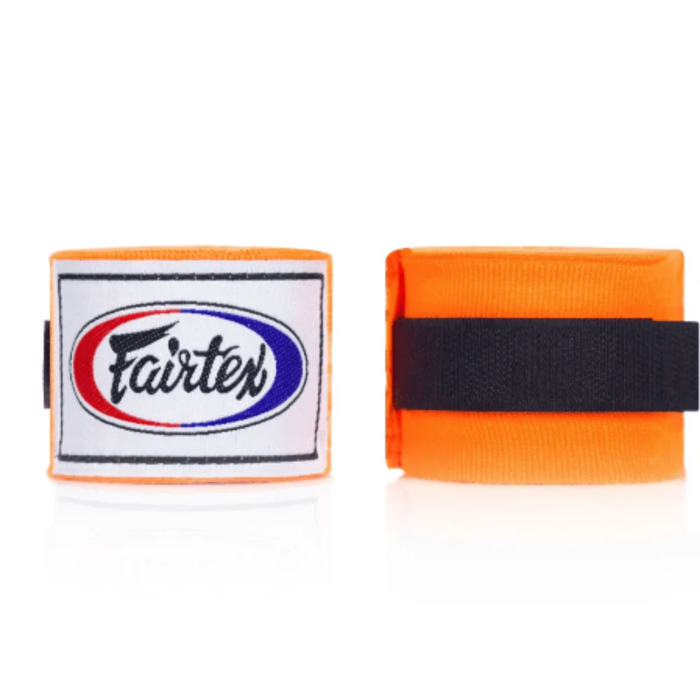 Fairtex HW2 Cotton Hand Wraps Orange