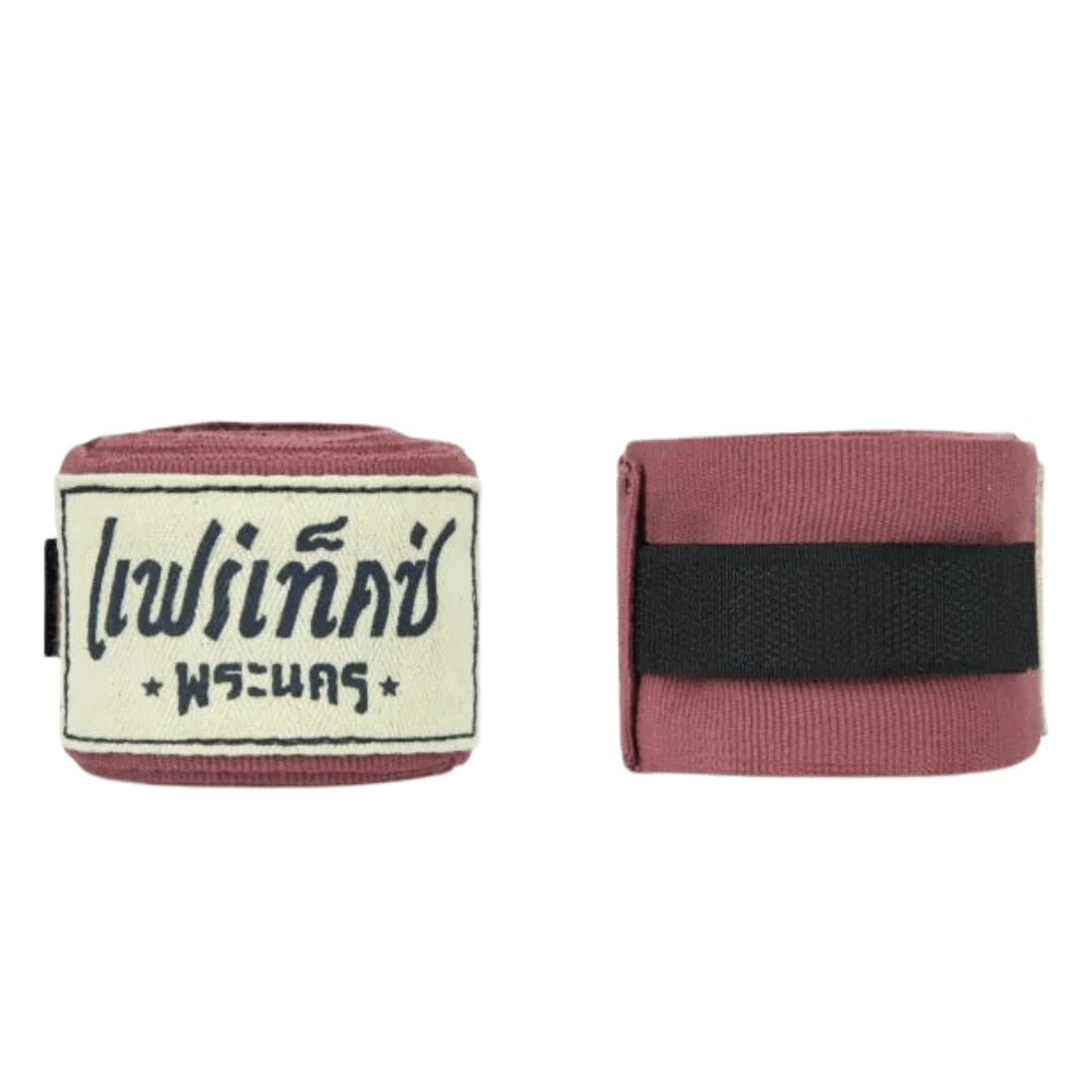 Fairtex 'Phra Nakho' Hand Wraps Rouge