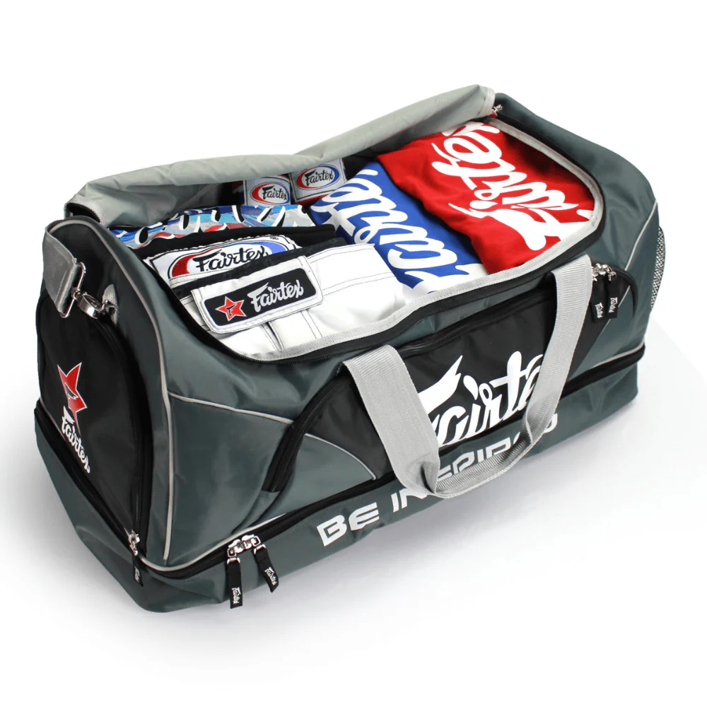 Fairtex BAG2 Gym Bag Vintage Khaki - Image 4