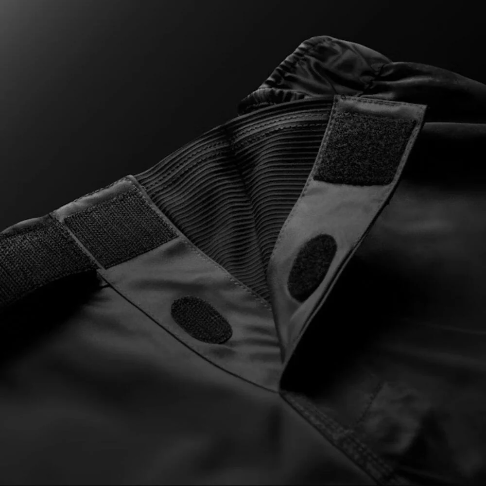 Hayabusa Apex 3/4 Thigh Fight Shorts Carbon Black - Image 6