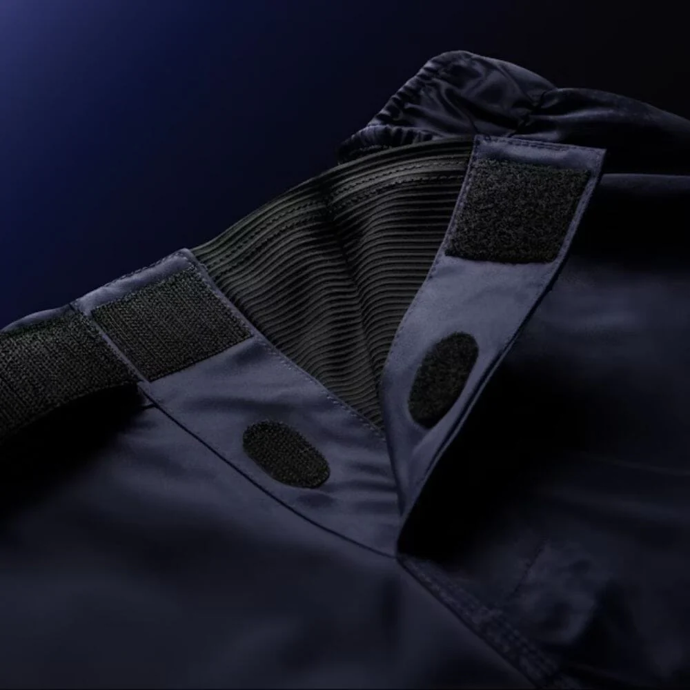 Hayabusa Apex 3/4 Thigh Fight Shorts Dusk Blue - Image 7