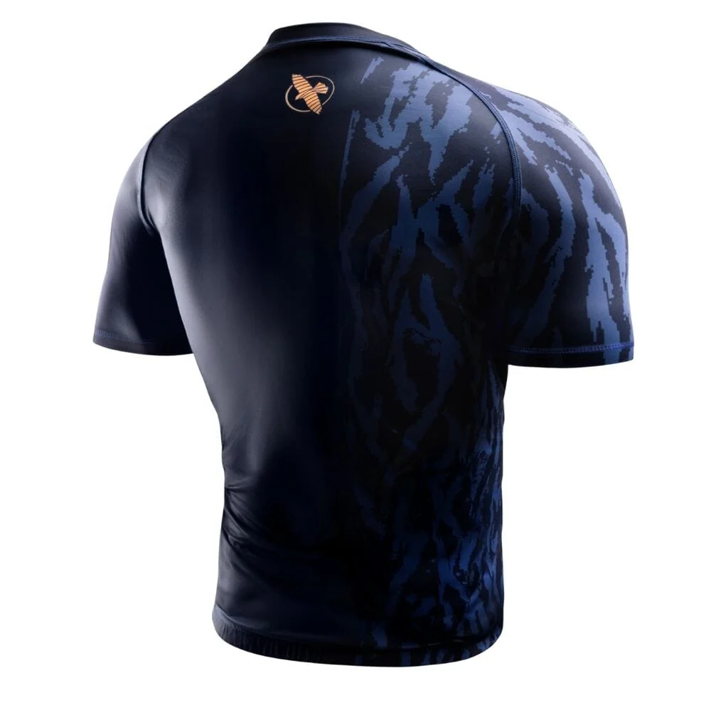 Hayabusa Apex Short Sleeve Rashguard Dusk Blue - Image 2