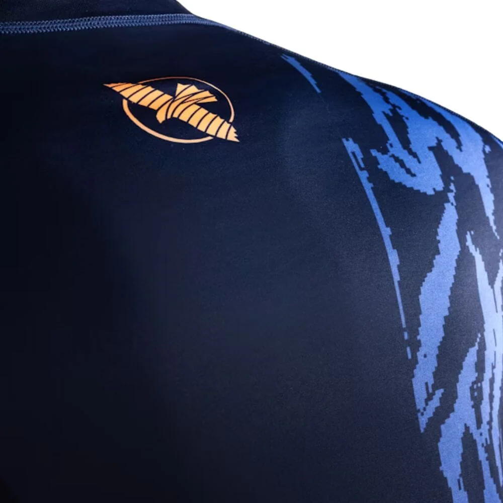 Hayabusa Apex Short Sleeve Rashguard Dusk Blue - Image 3