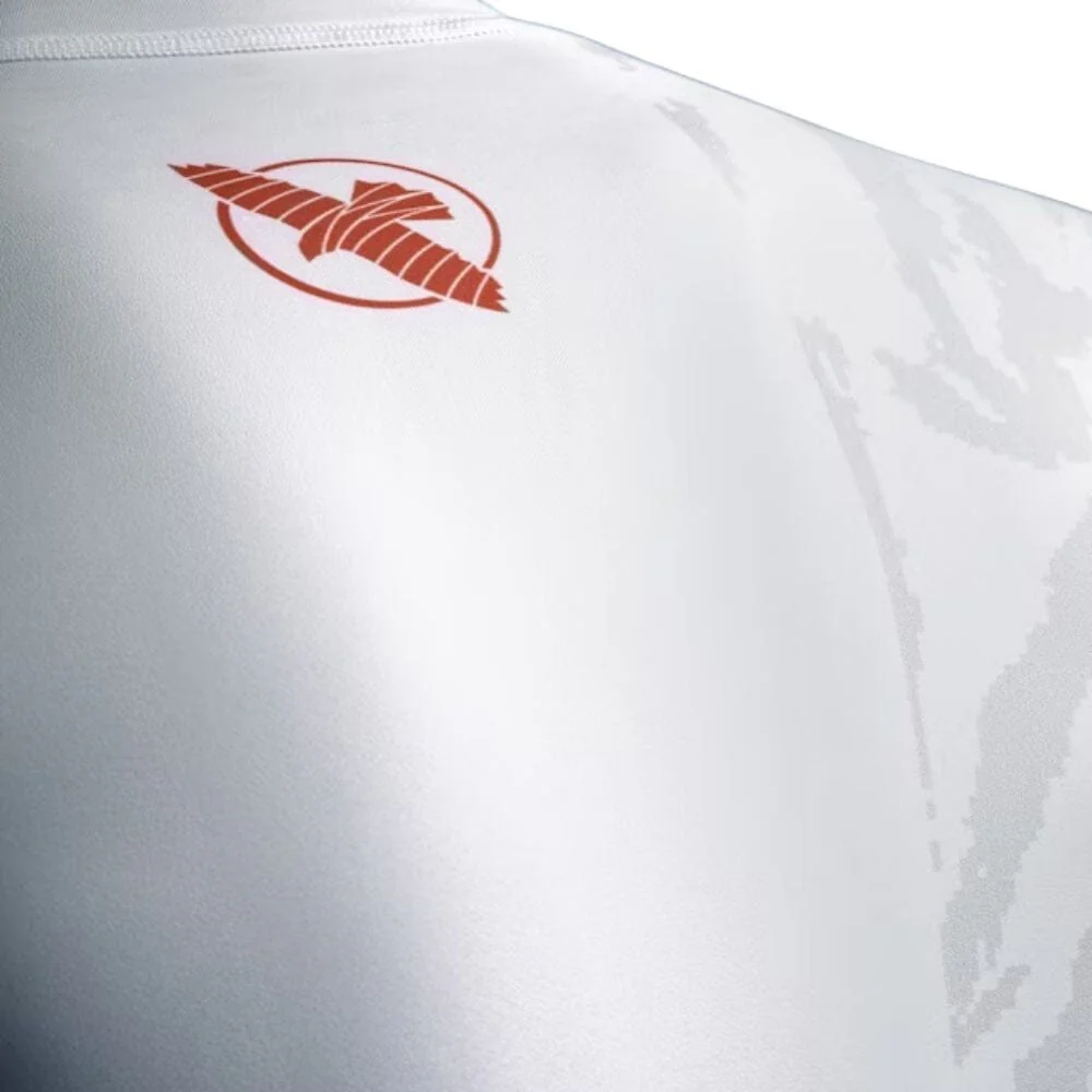 Hayabusa Apex Short Sleeve Rashguard Ash White - Image 3