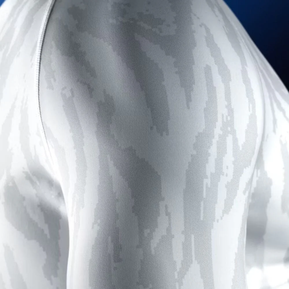 Hayabusa Apex Short Sleeve Rashguard Ash White - Image 5