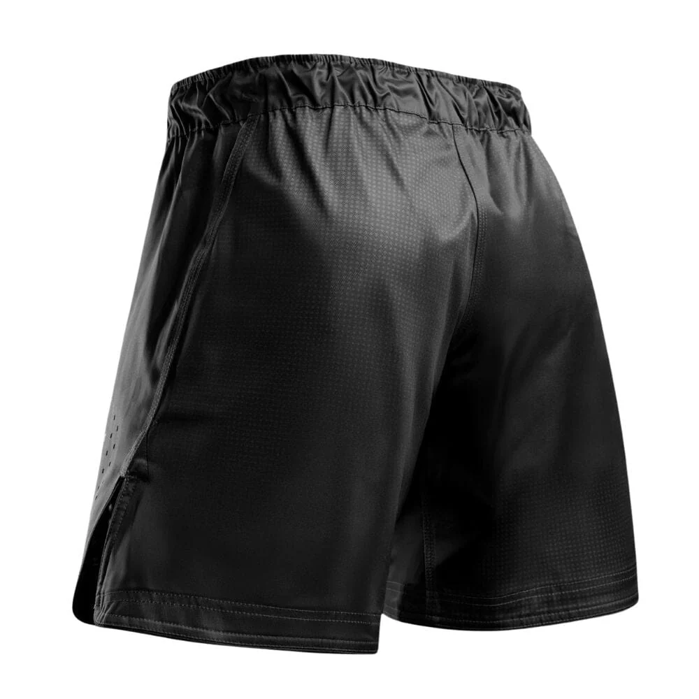 Hayabusa Core 3/4 Thigh Fight Shorts Black - Image 2