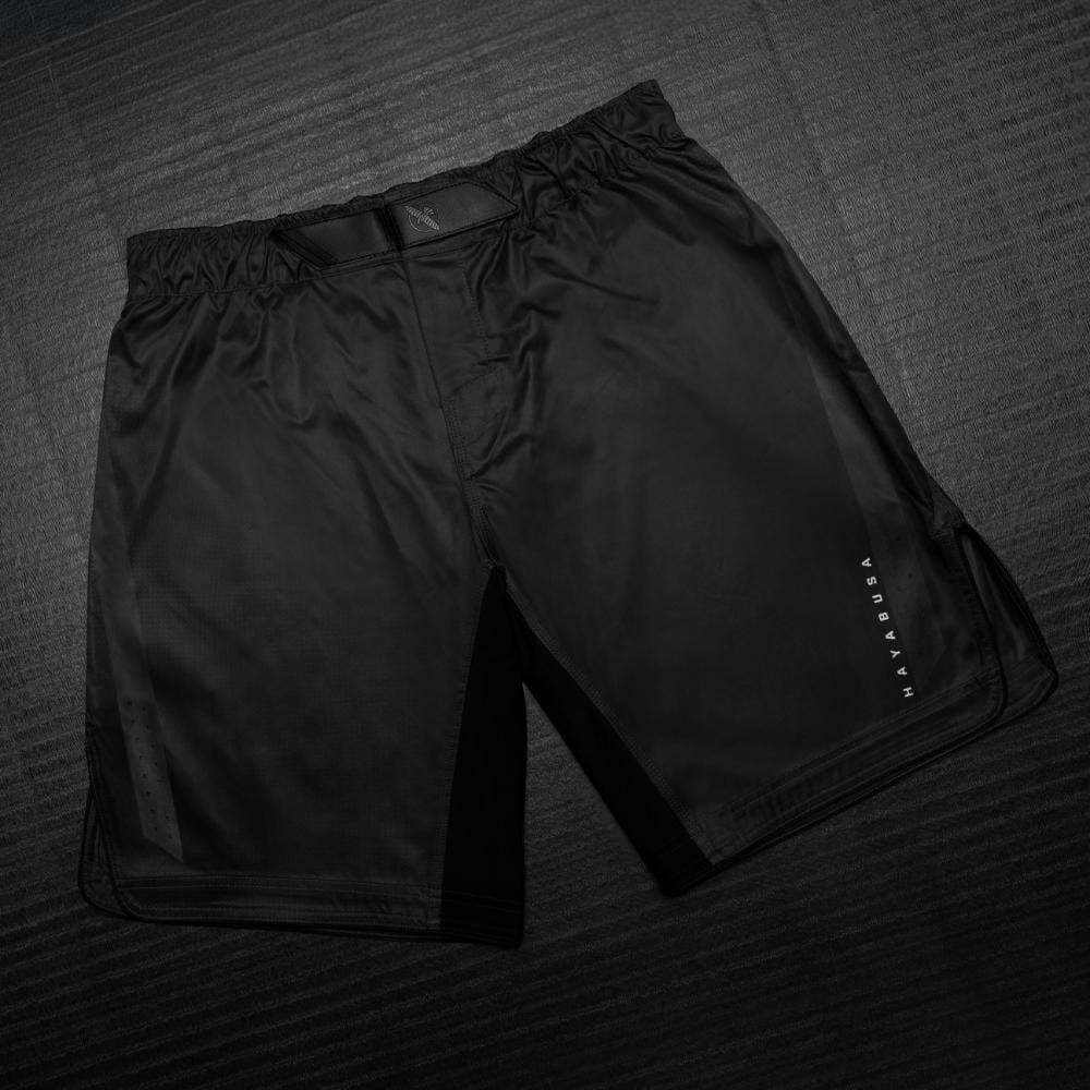Hayabusa Core 3/4 Thigh Fight Shorts Black - Image 3