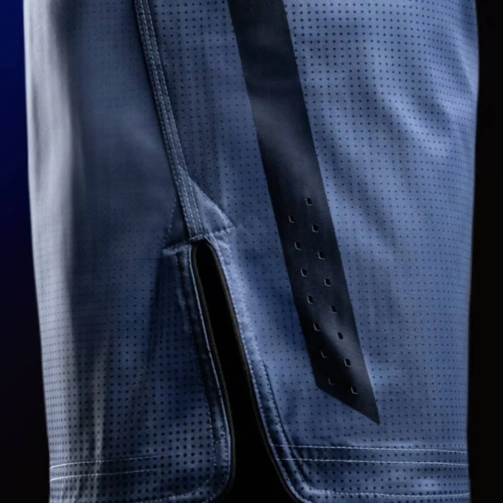 Hayabusa Core 3/4 Thigh Fight Shorts Blue - Image 5