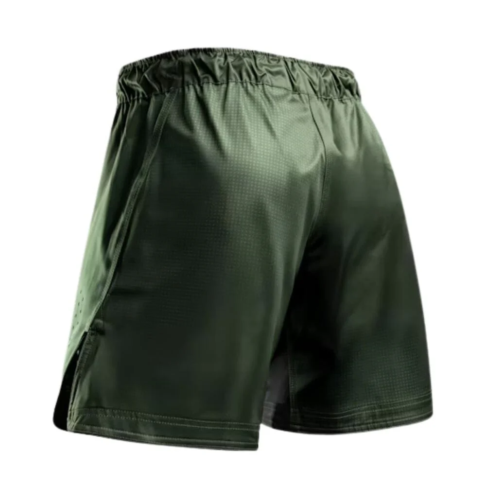 Hayabusa Core 3/4 Thigh Fight Shorts Green - Image 3