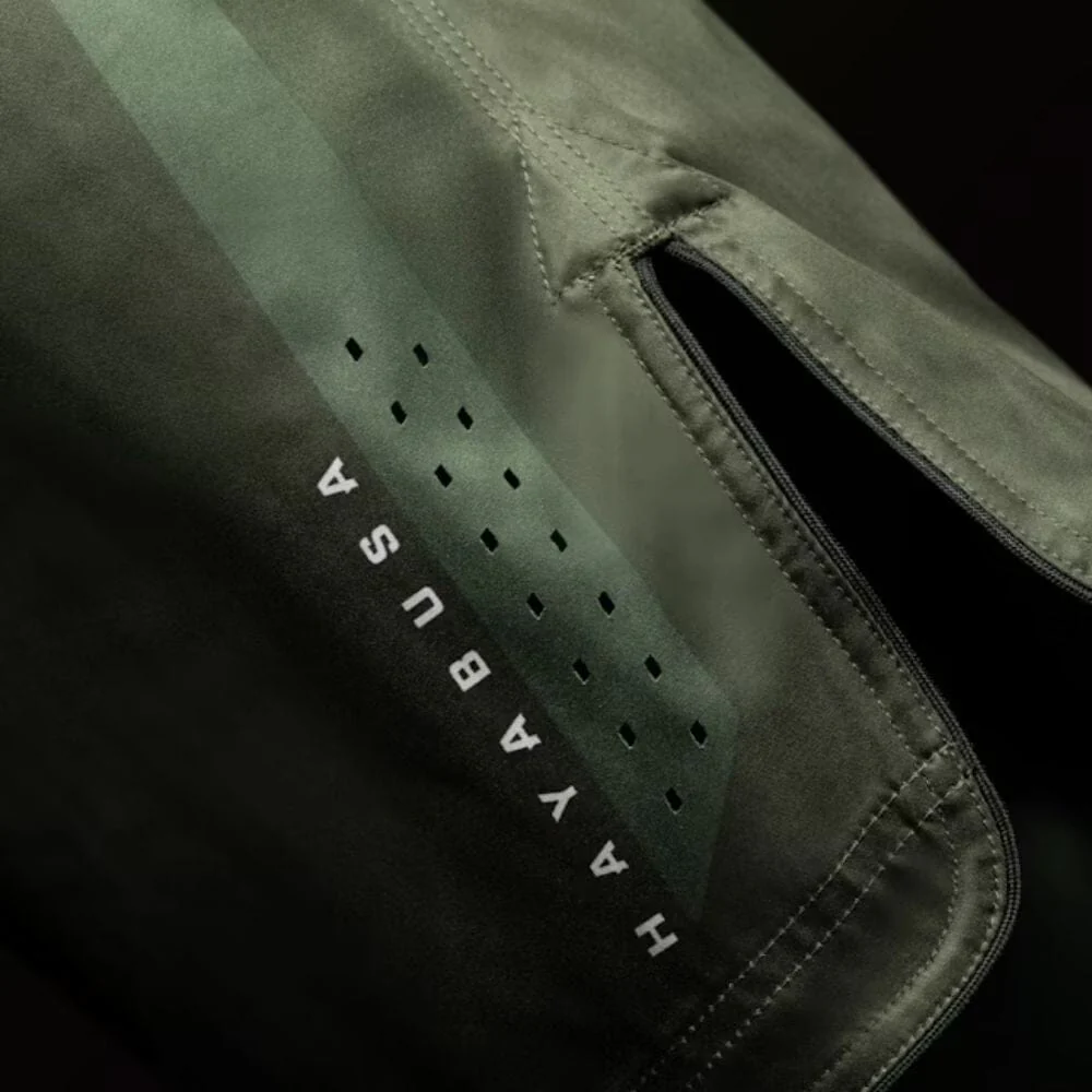 Hayabusa Core 3/4 Thigh Fight Shorts Green - Image 4