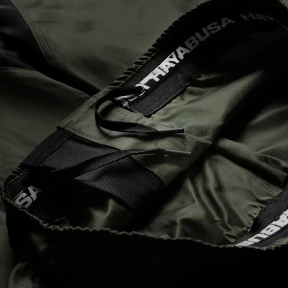 Hayabusa Core Mid Thigh Fight Shorts Green - Image 7