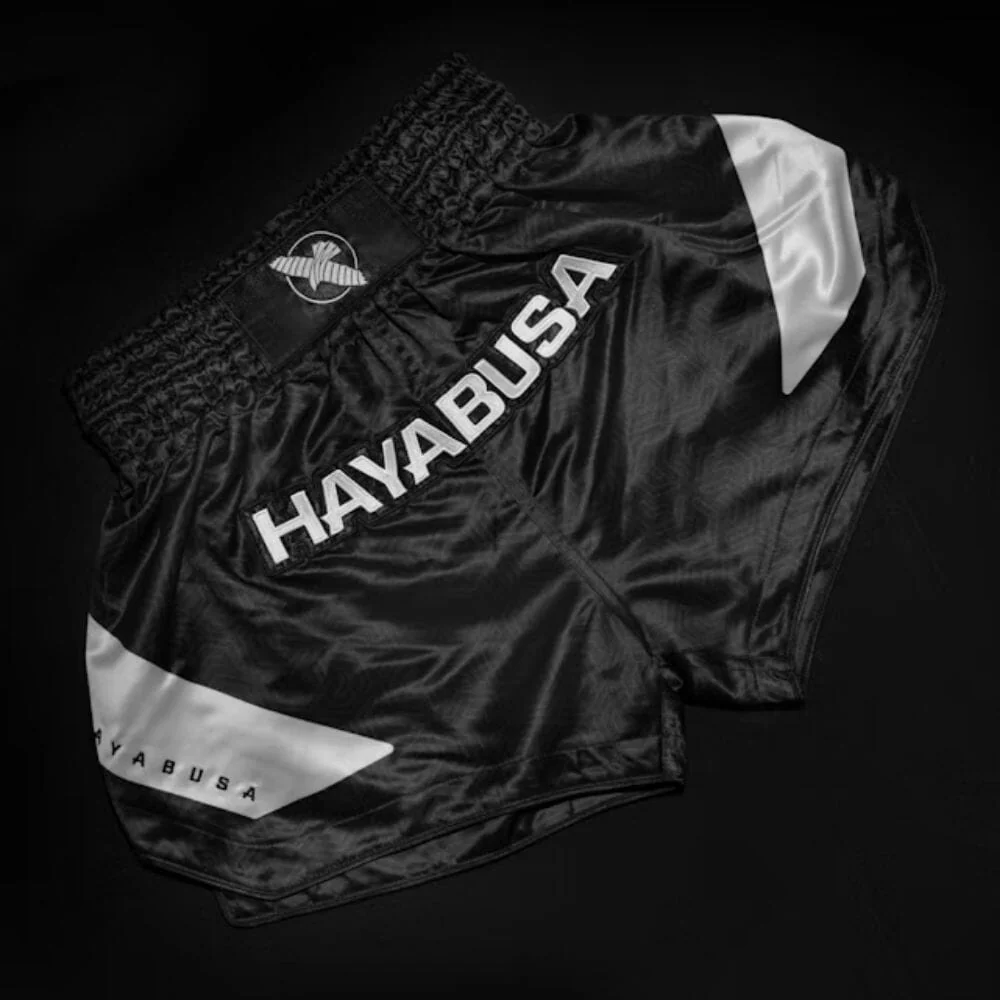 Hayabusa Core Muay Thai Shorts Black - Image 7