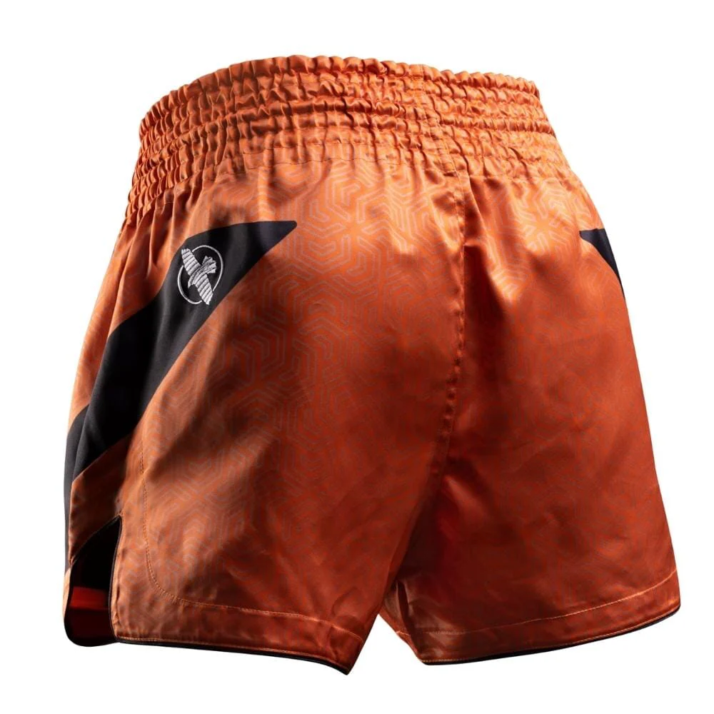 Hayabusa Core Muay Thai Shorts Orange - Image 3