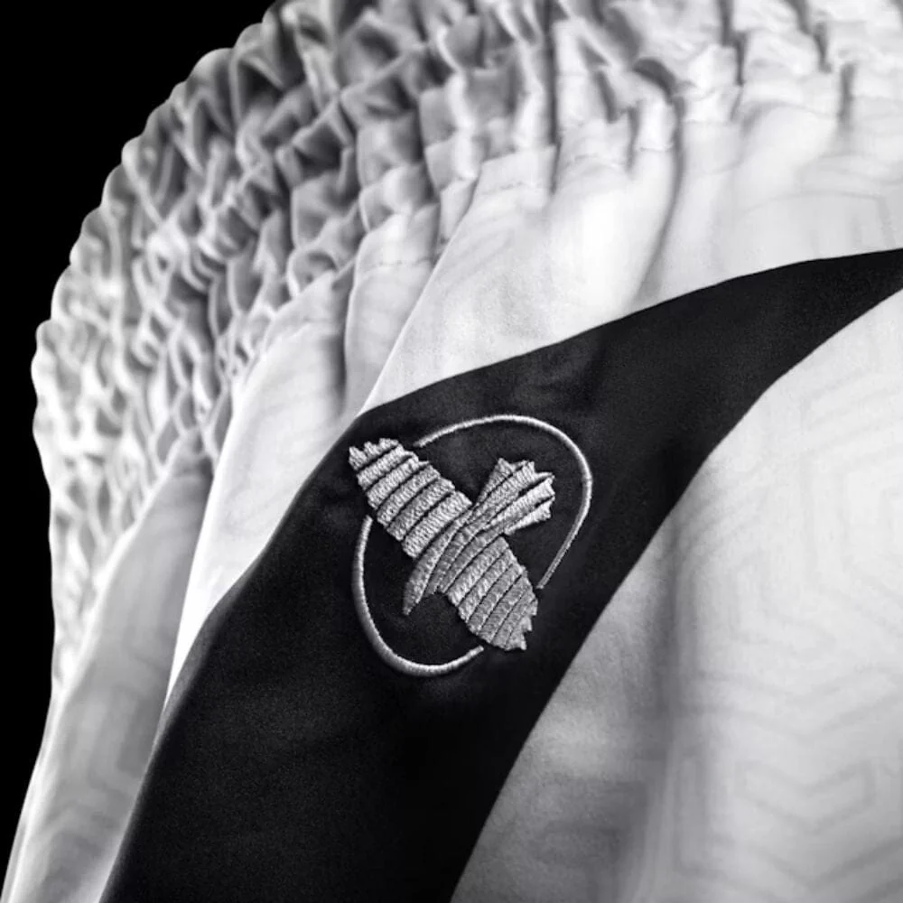 Hayabusa Core Muay Thai Shorts White - Image 6