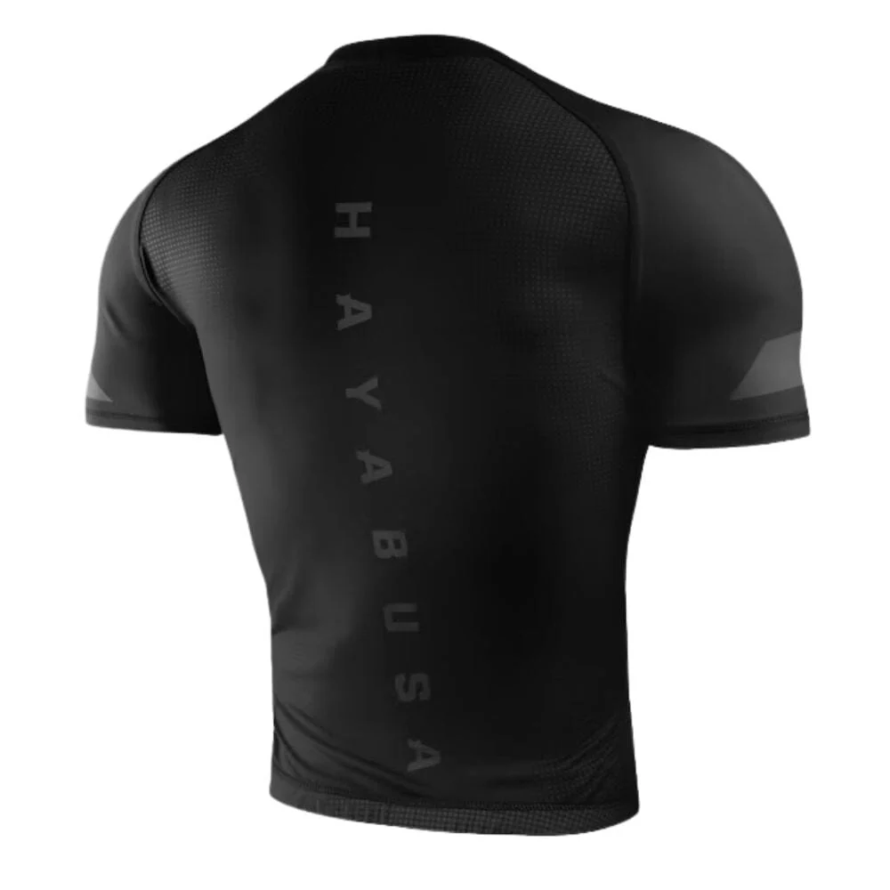 Hayabusa Core Short Sleeve Rashguard Black - Image 2