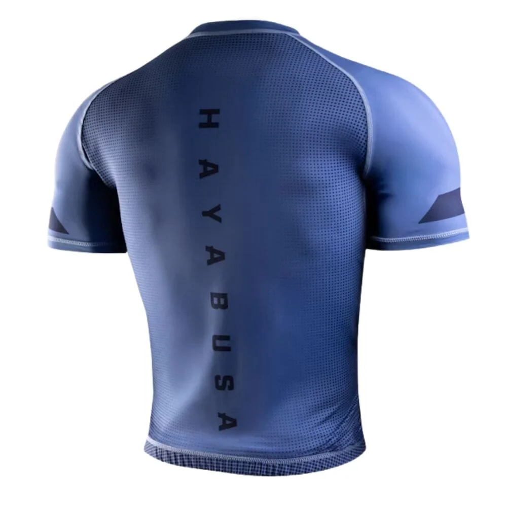 Hayabusa Core Short Sleeve Rashguard Blue - Image 2