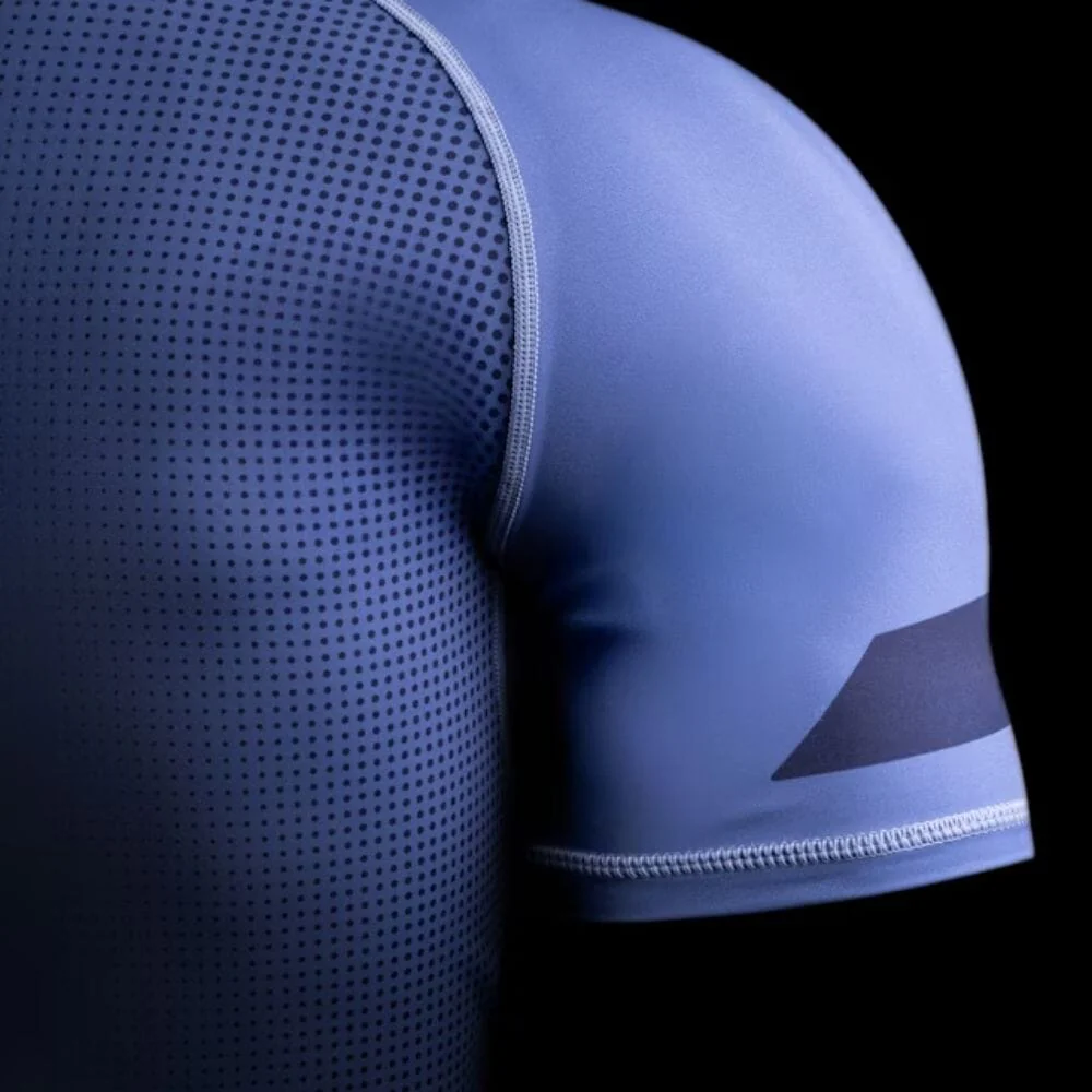 Hayabusa Core Short Sleeve Rashguard Blue - Image 5