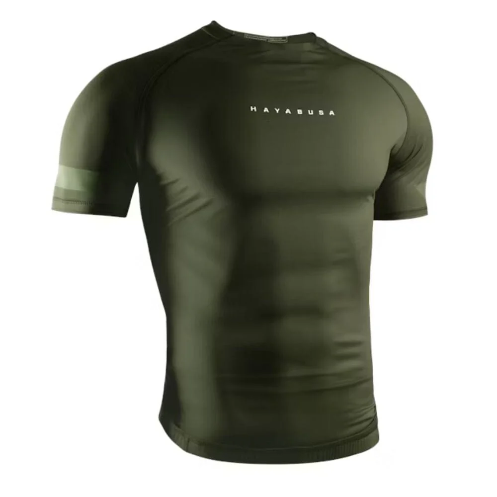 Hayabusa Core Short Sleeve Rashguard Green