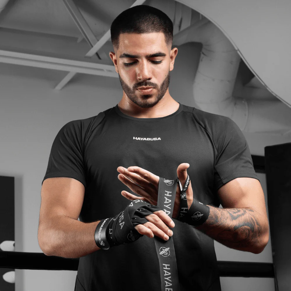 Hayabusa Deluxe Handwraps Black - Image 2