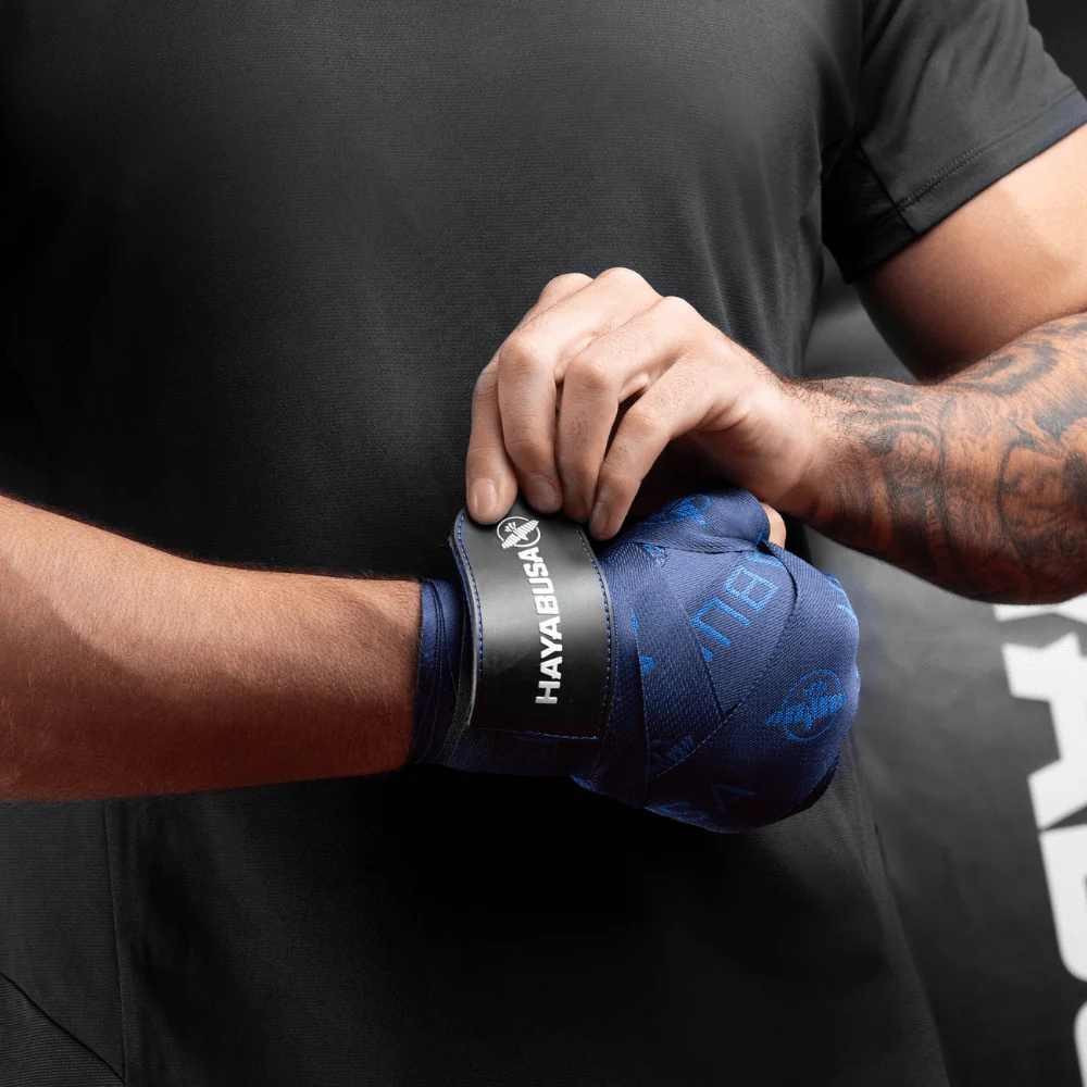 Hayabusa Deluxe Handwraps Blue - Image 2