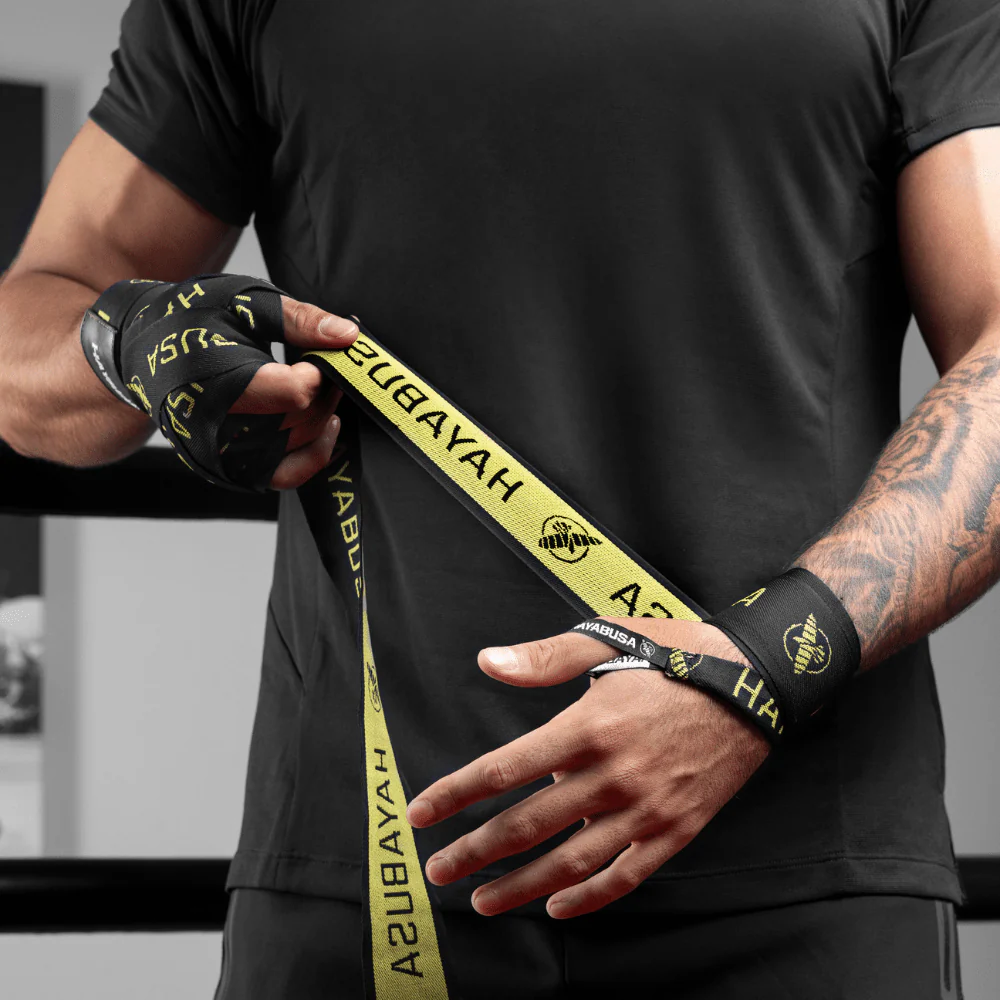 Hayabusa Deluxe Handwraps Blue - Image 5