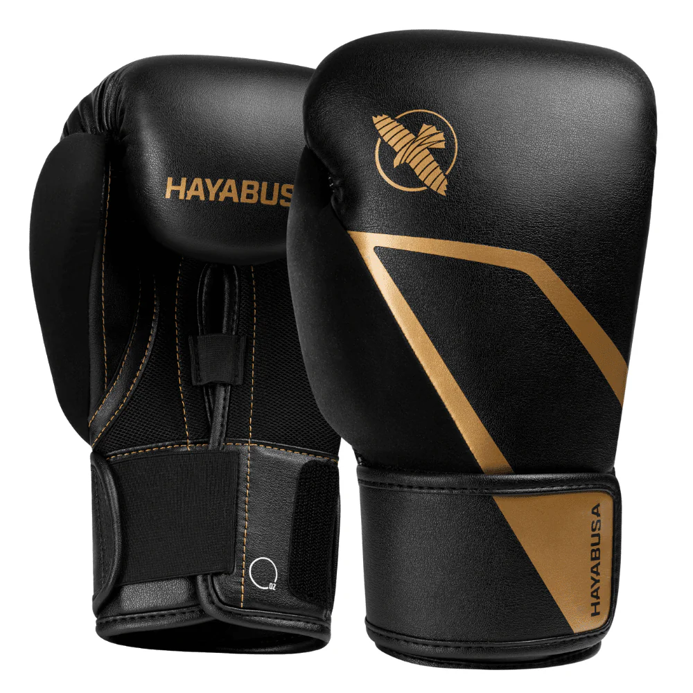 Hayabusa E1 Boxing Gloves Black/Gold