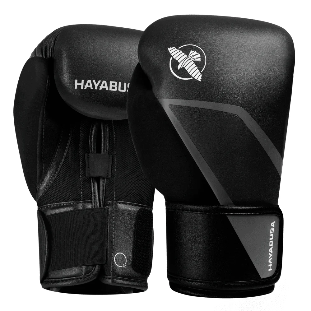 Hayabusa E1 Boxing Gloves Black/Grey
