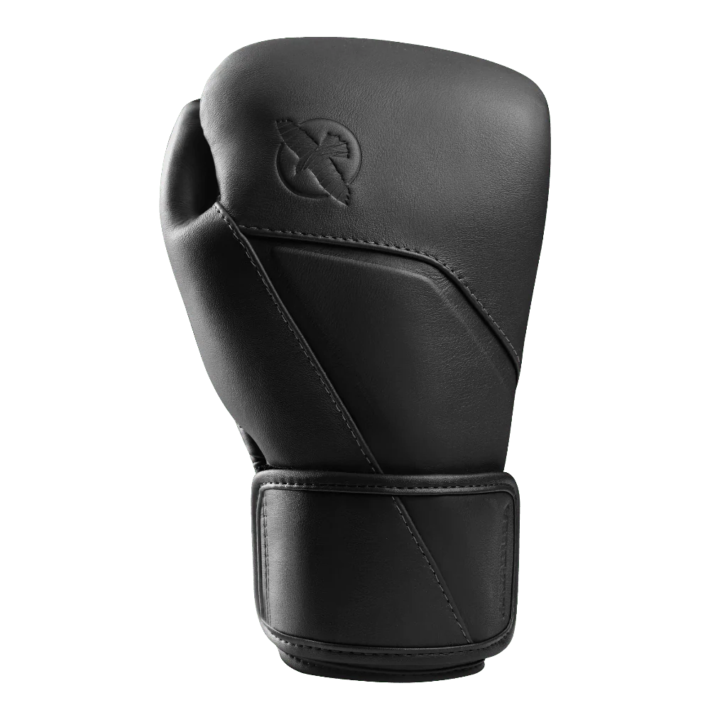 Hayabusa E1 Leather Boxing Gloves Black - Image 3