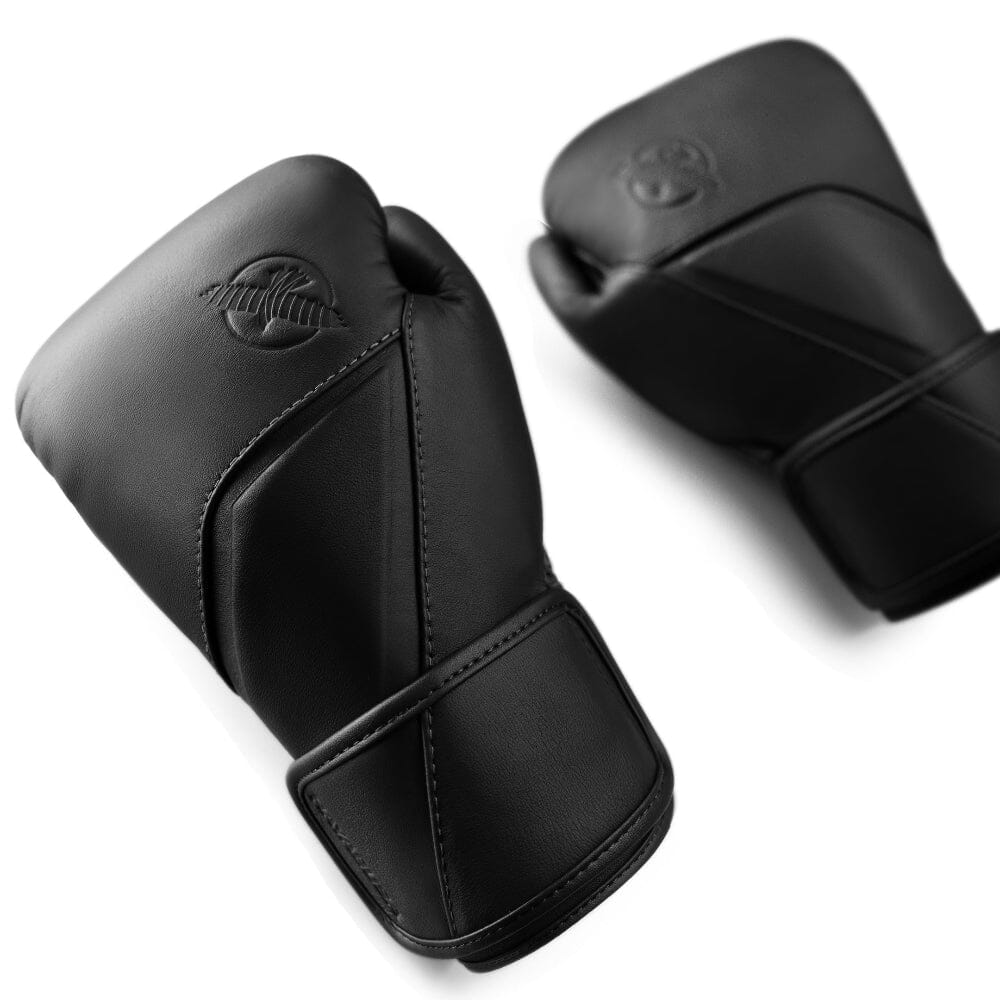 Hayabusa E1 Leather Boxing Gloves Black - Image 5