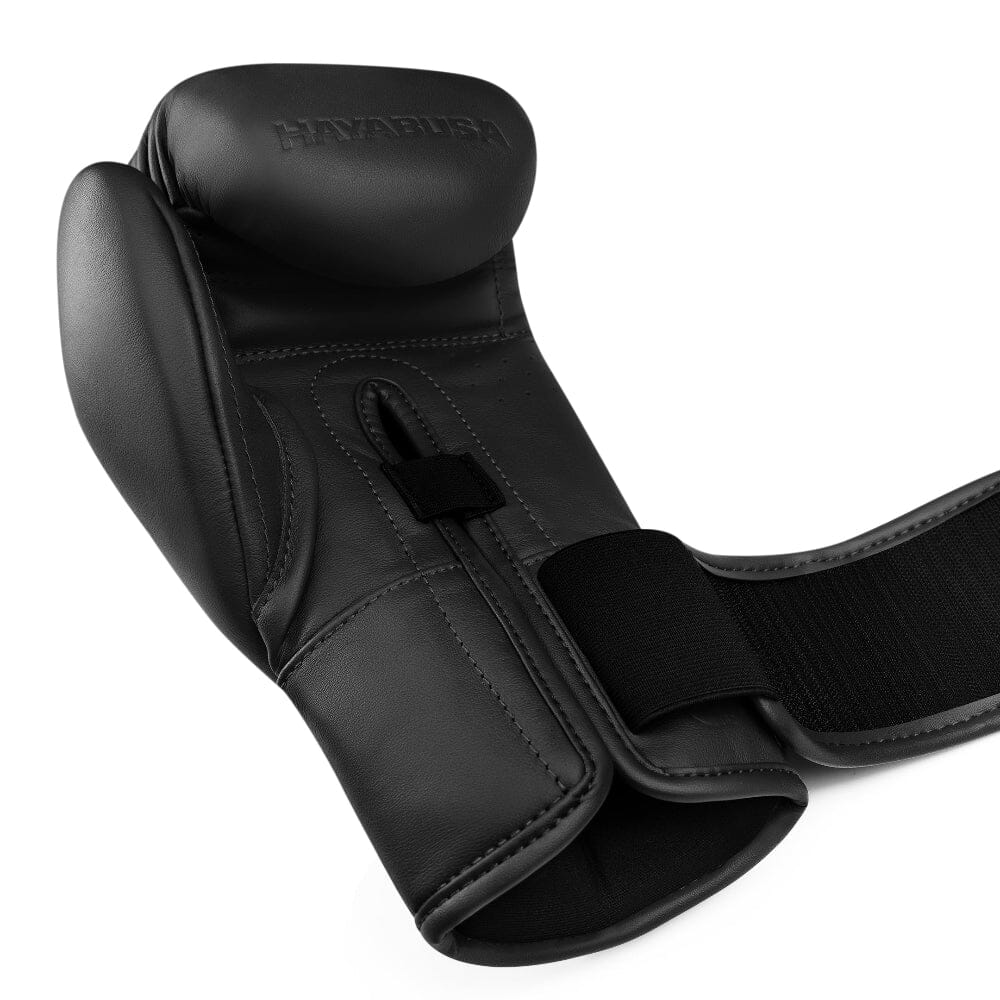Hayabusa E1 Leather Boxing Gloves Black - Image 6