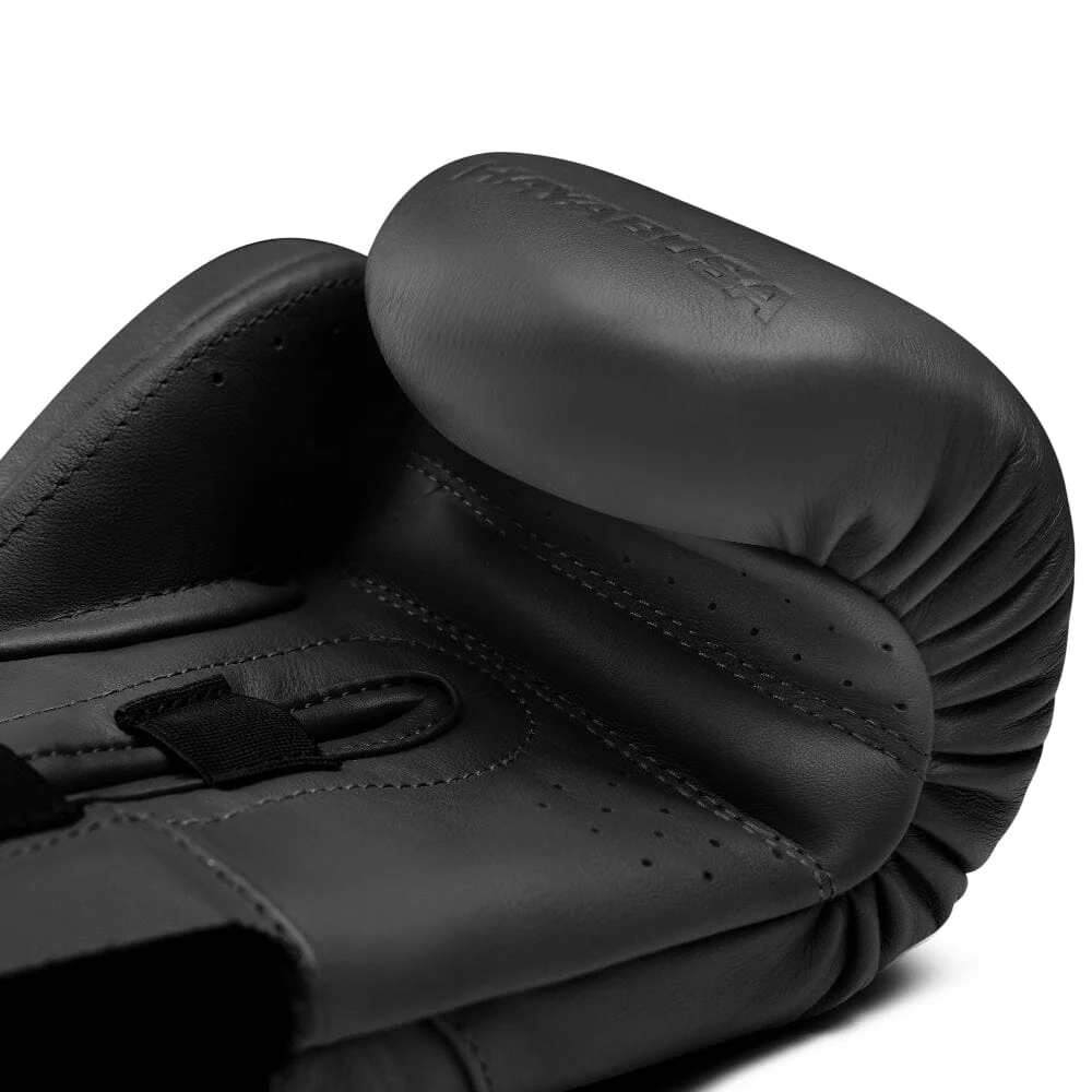 Hayabusa E1 Leather Boxing Gloves Black - Image 7