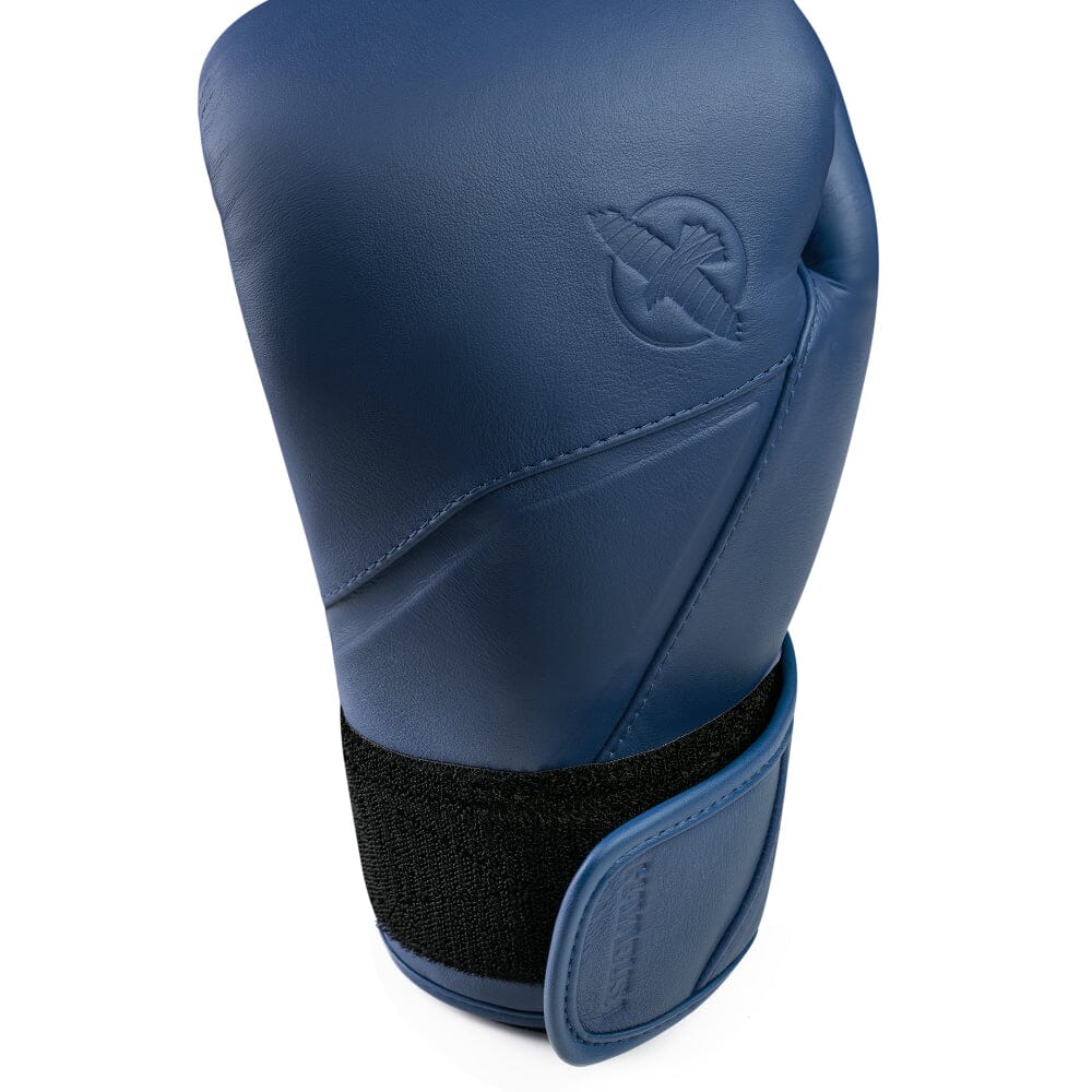 Hayabusa E1 Leather Boxing Gloves Blue - Image 4