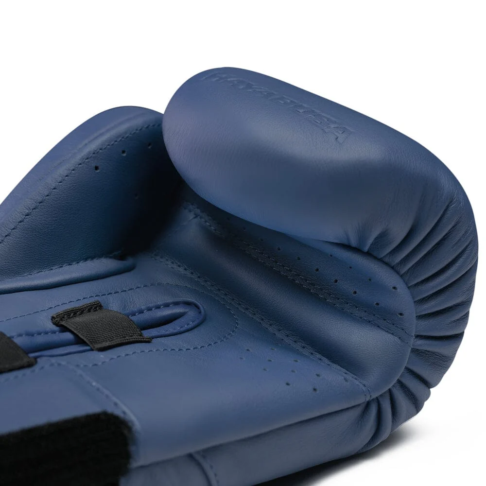 Hayabusa E1 Leather Boxing Gloves Blue - Image 7