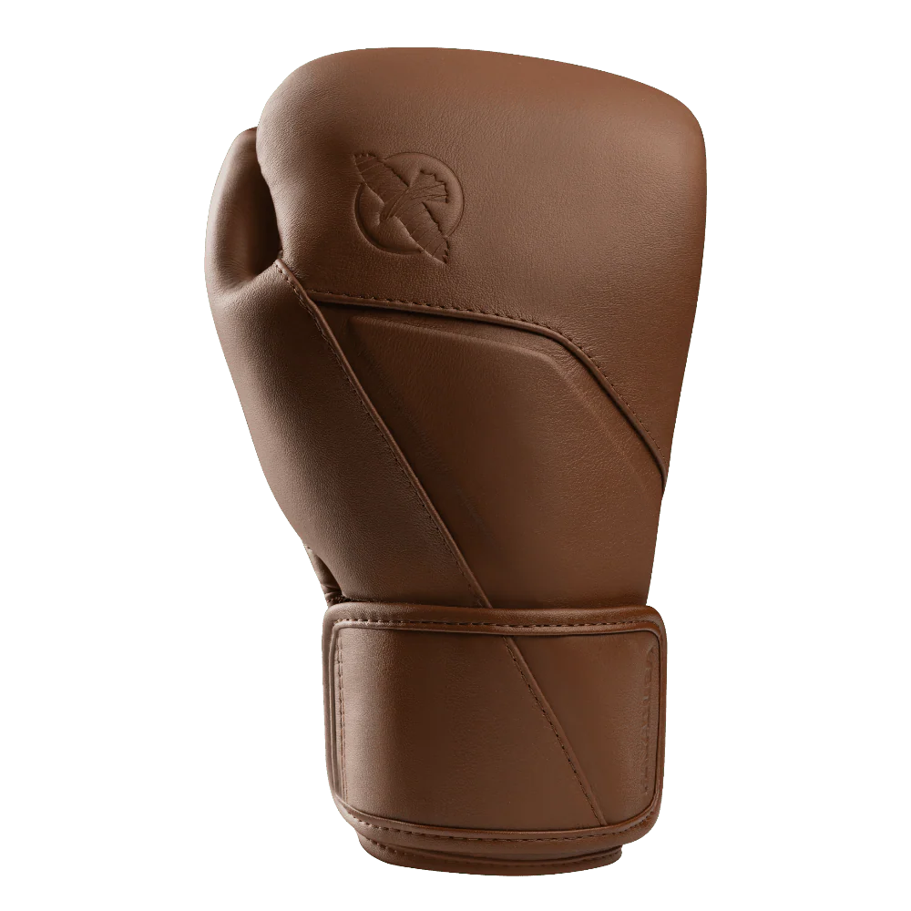 Hayabusa E1 Leather Boxing Gloves Brown - Image 3