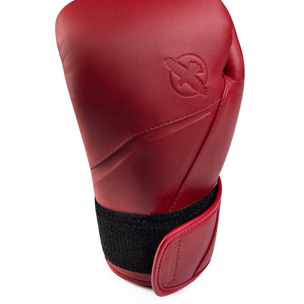 Hayabusa E1 Leather Boxing Gloves Red - Image 5