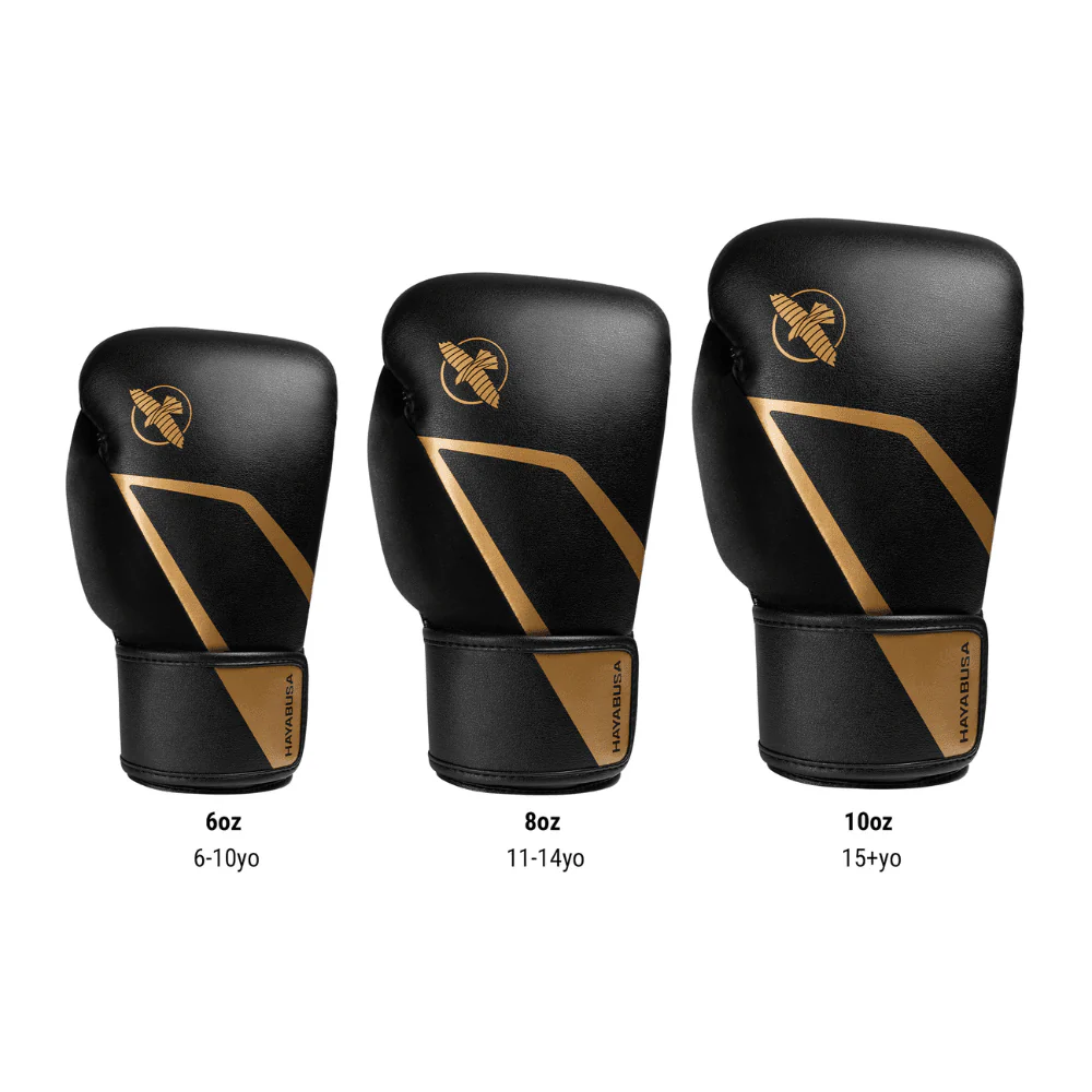 Hayabusa E1 Youth Boxing Gloves White/Silver - Image 5