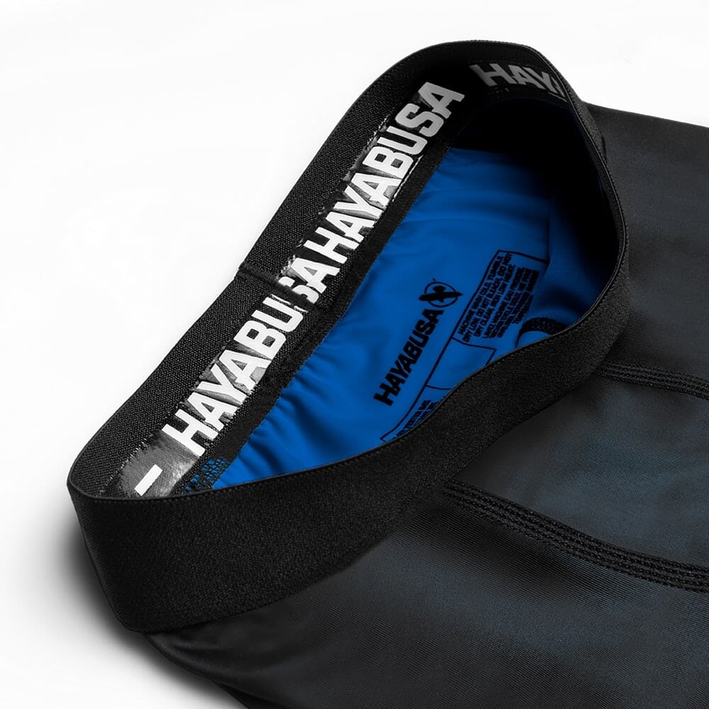 Hayabusa Geo Youth Compression Pants Blue - Image 4