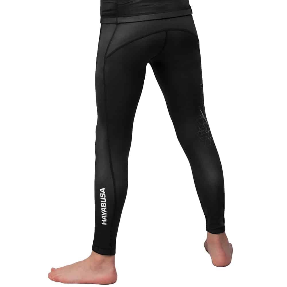 Hayabusa Geo Youth Compression Pants Grey - Image 2