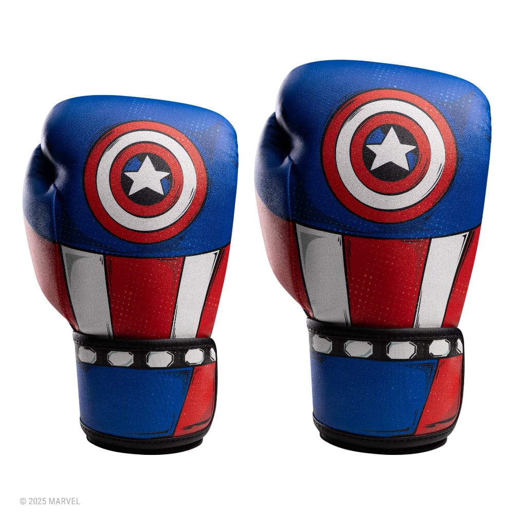Hayabusa Marvel Classic Captain America Boxing Gloves - Image 3