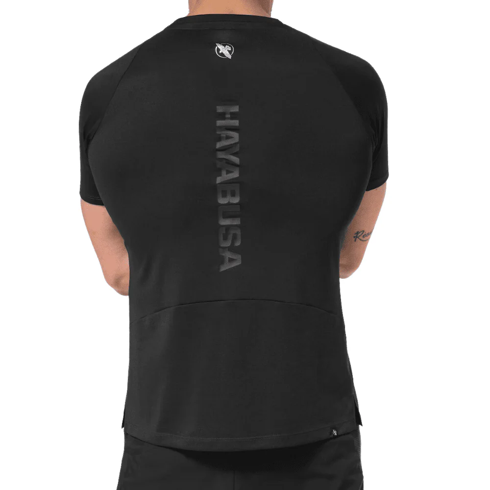 Hayabusa Mens Lightweight Training Shirt Black - Image 2