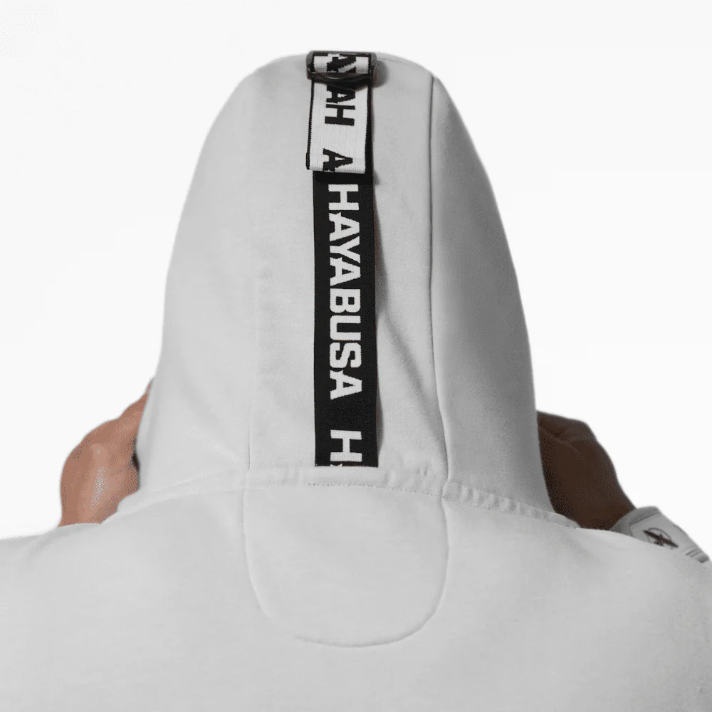 Hayabusa Mens Midweight Pullover Hoodie Light Grey - Image 5