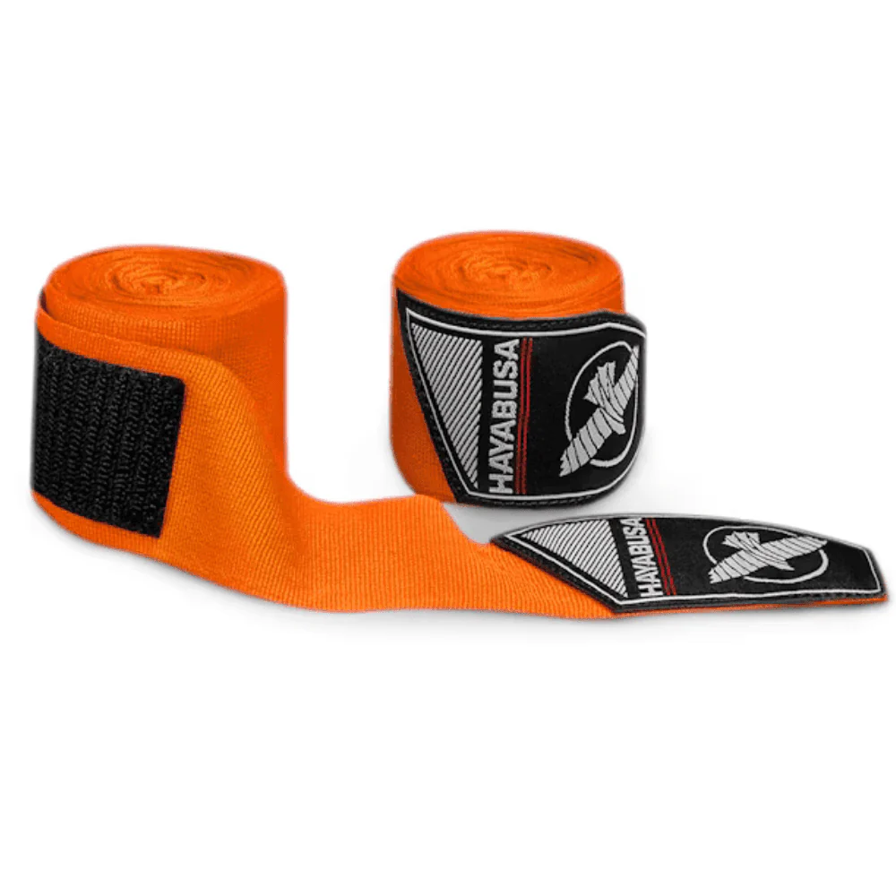 Hayabusa Perfect Stretch Hand Wraps Orange - Image 2