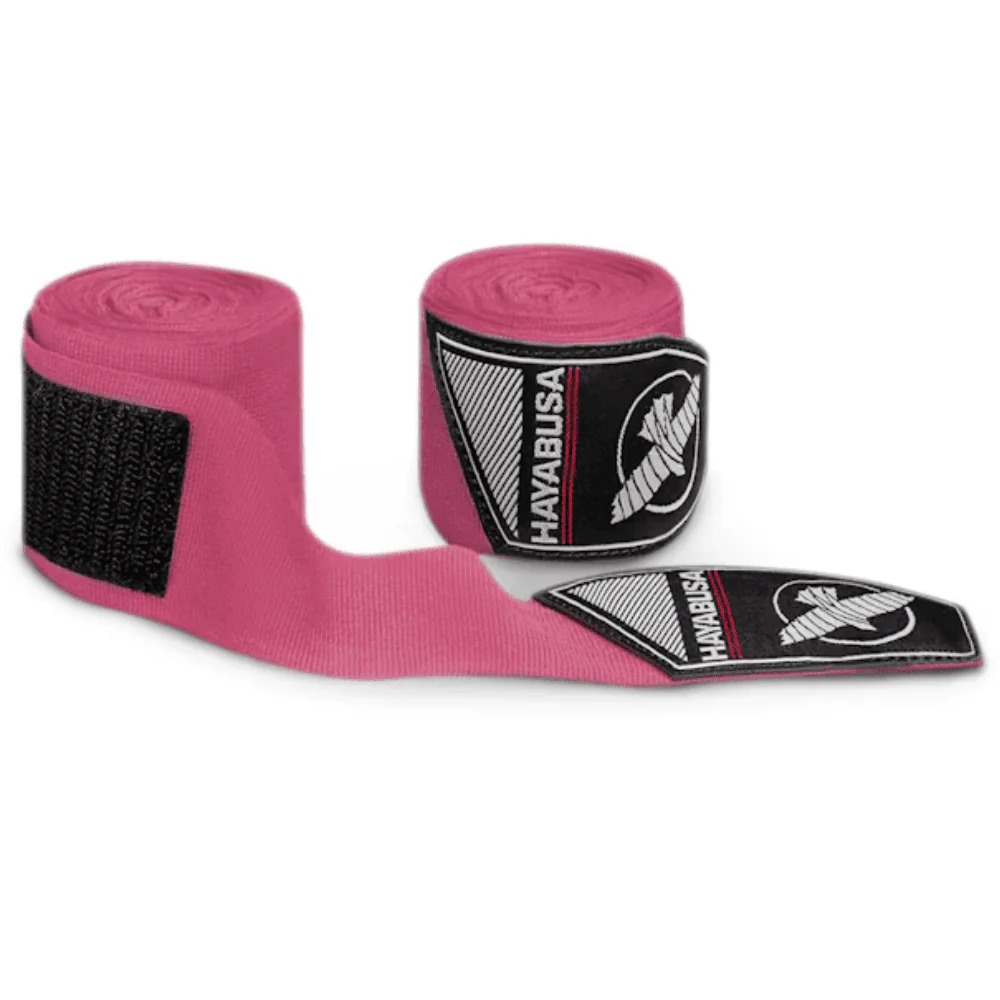 Hayabusa Perfect Stretch Hand Wraps Pink - Image 2