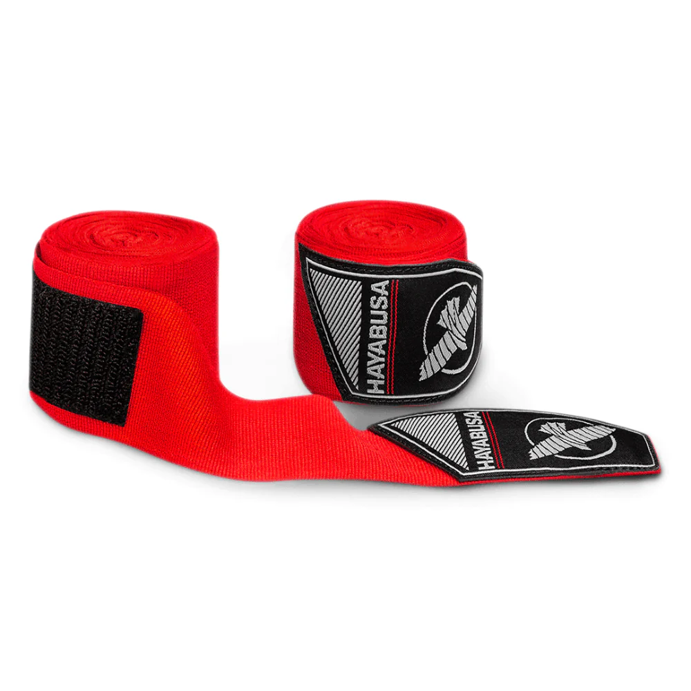 Hayabusa Perfect Stretch Hand Wraps Red - Image 3