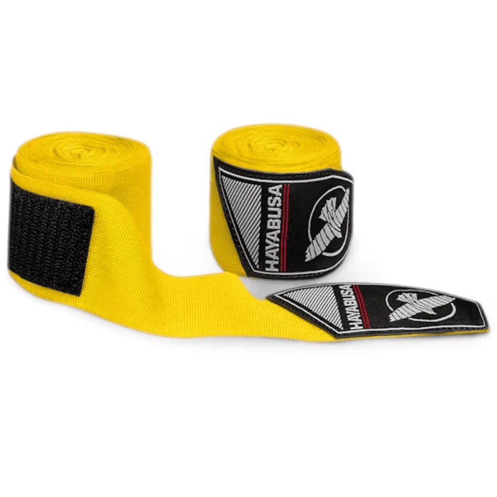 Hayabusa Perfect Stretch Hand Wraps Yellow - Image 2