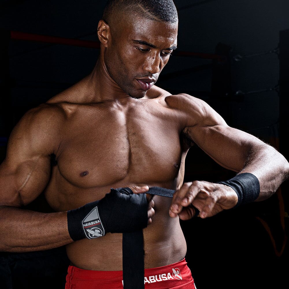 Hayabusa Perfect Stretch Hand Wraps Blue - Image 3