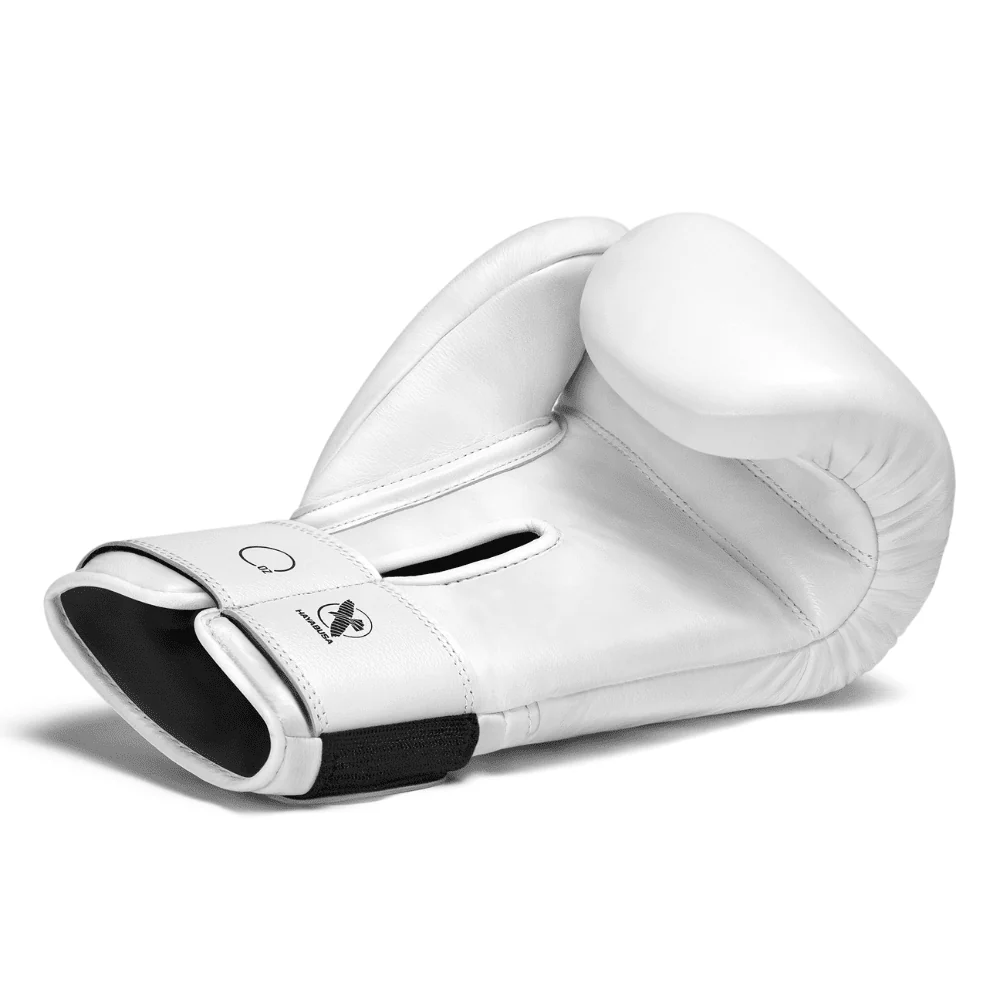 Hayabusa Pro Boxing Gloves White - Image 2