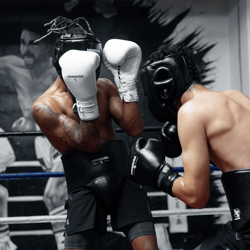 Hayabusa Pro Boxing Gloves White - Image 6