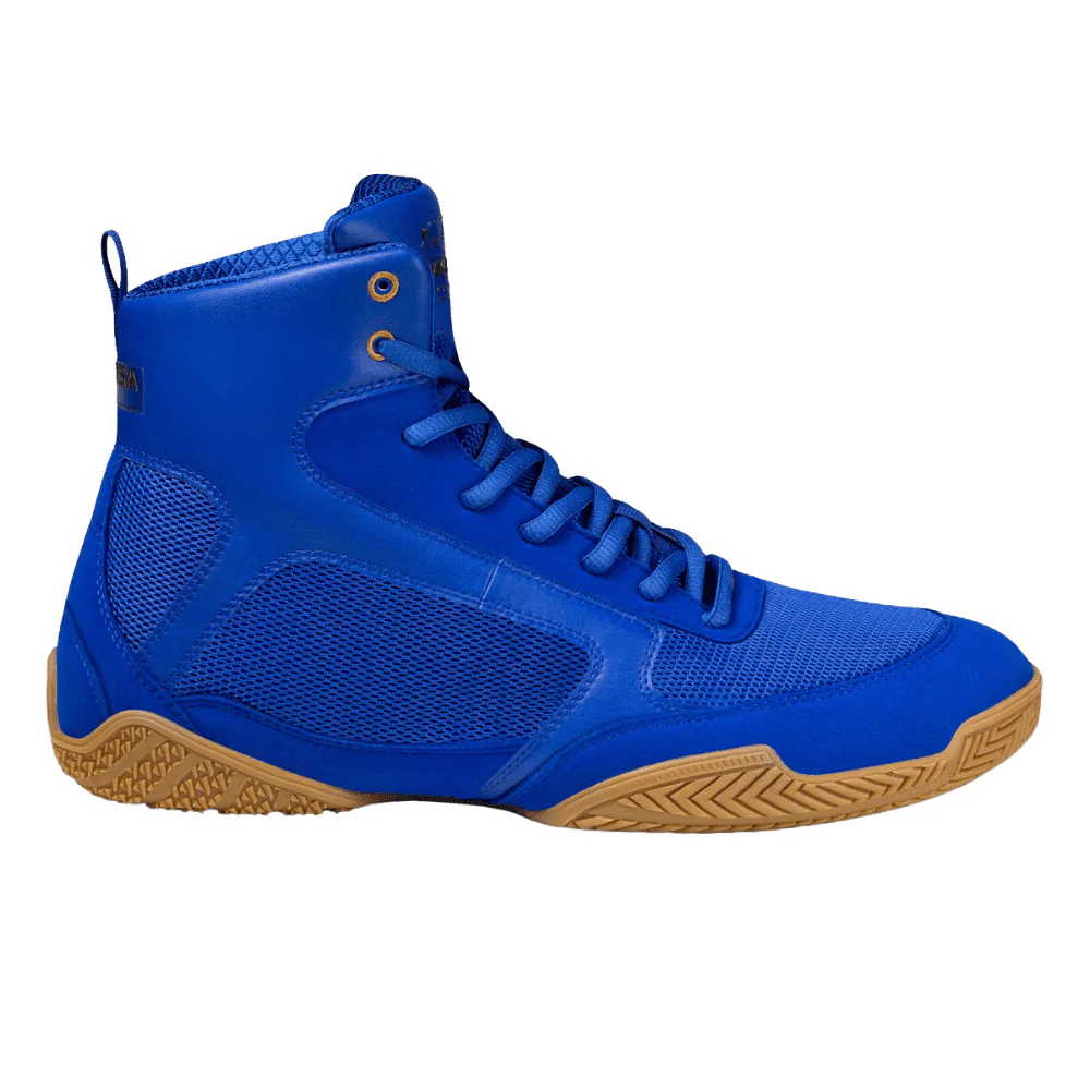 Hayabusa Pro Boxing Shoes Blue - Image 3